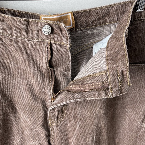 Trust Jeans Mens 42x32 Classic Loose Baggy Fit Wide Leg 90s Skater Grunge Y2K - Picture 5 of 11